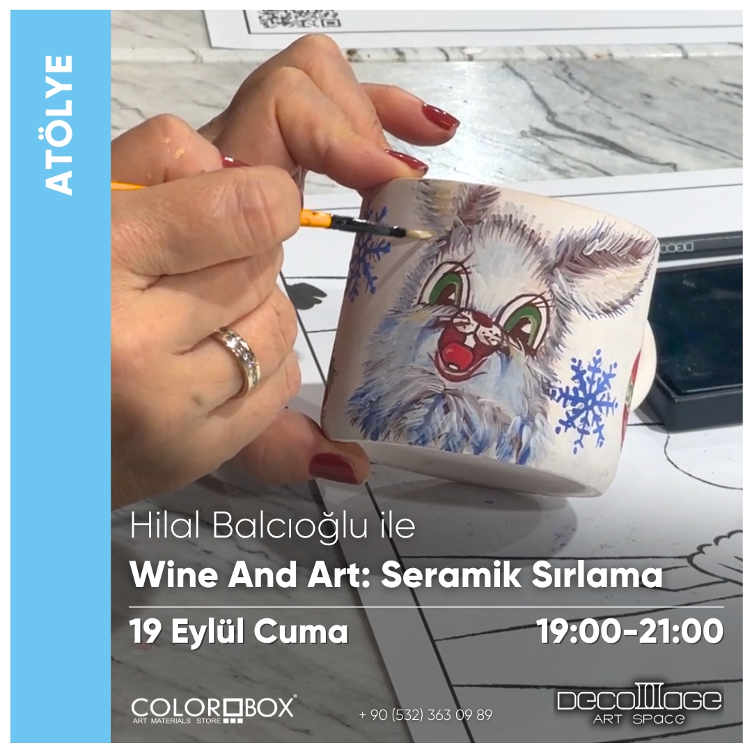 Wine and Art: Seramik Sırlama  resmi